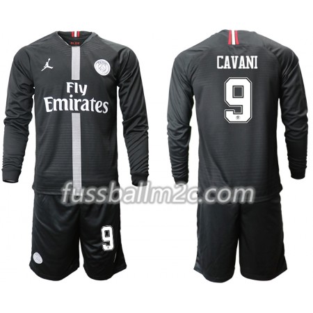 Fußballtrikots Paris Saint-Germain CAVANI 9 Jodan Schwarz Kinder Ausweich Trikotsatz 2018-2019 Langarm Fußballtrikots Paris Saint-Germain CAVANI 9 Jodan Schwarz Kinder Ausweich Trikotsatz 2018-2019 Langarm